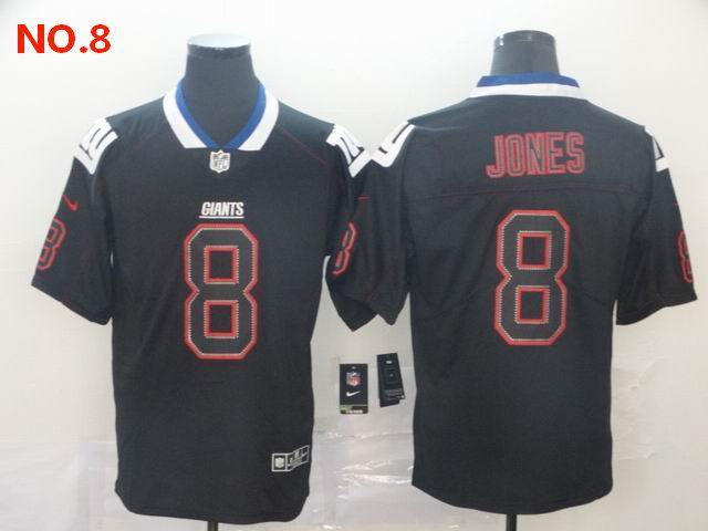  Men's New York Giants #8 Daniel Jones Jersey NO.8;